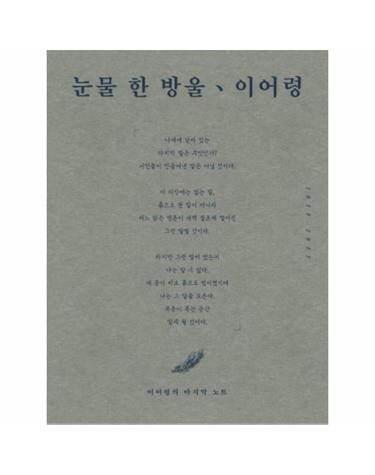 눈물 한 방울 - 이어령의 마지막 노트 2019~2022 (원본 노트 특별판)