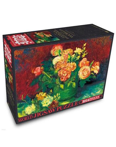 명화 직소퍼즐 1014pcs 장미와 모란
