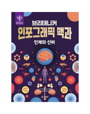 브리태니커 인포그래픽 백과 - 인체의 신비 (양장)