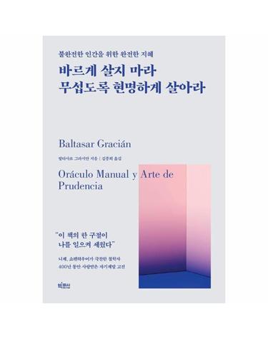 바르게 살지 마라 무섭도록 현명하게 살아라 - 불완전한 인간을 위한 완전한 지혜
