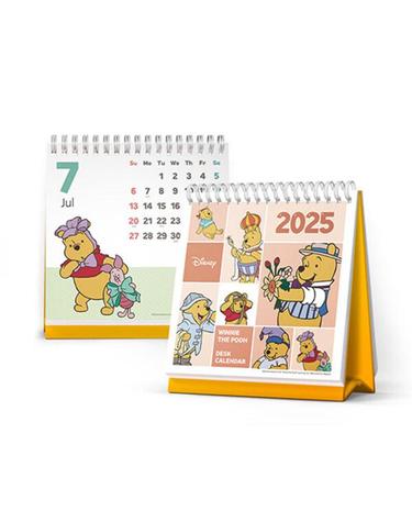 2025년 디즈니 곰돌이 푸 탁상 달력