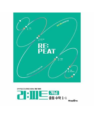 리피트 개념 중등 수학 1-1 (2025년)