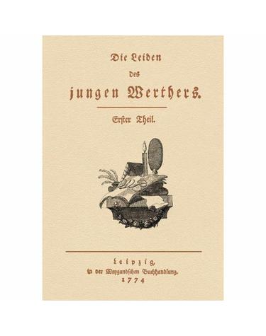 초판본 젊은 베르테르의 슬픔 - 1774년 오리지널 초판본 표지 디자인 - 더스토리 착한책 프로젝트