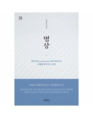 [큰글자책] 명상 - 맨주의(bare attention) 알아차림으로 지혜를 찾아가는 과정