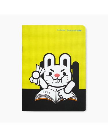 [북프렌즈] 북스토리지 북마크노트 토끼씨 - 열공토끼