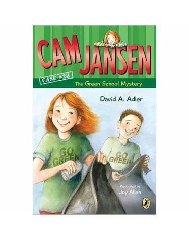 CAM Jansen 28 - The Green School Mystery  (Paperback)
