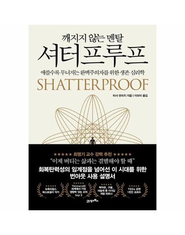 깨지지 않는 멘탈 셔터프루프 - 애쓸수록 무너지는 완벽주의자를 위한 생존 심리학