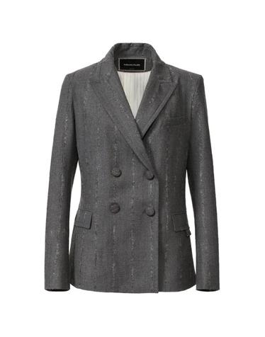 [해외직구] 26 FW 파비아나필리피 핀스트라이프 더블 브레스티드 재킷 GCD226F177M4130000 TP459237447