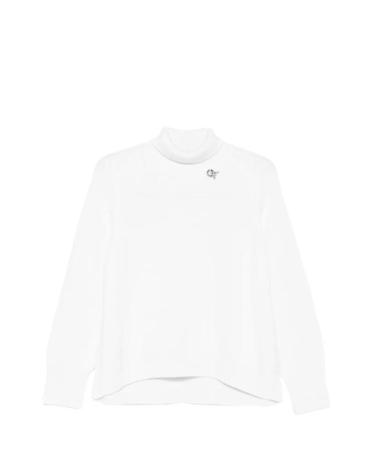 [해외직구] 26 FW 파비아나필리피 roll neck brooch detail sweater MAD216F065D4620000 TP459229954