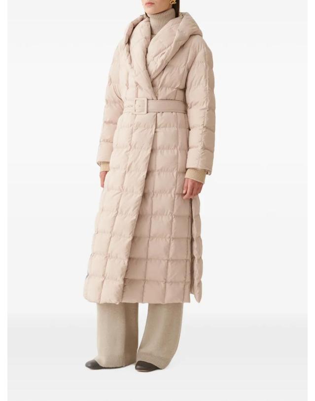 파비아나 필리피 [해외직구] 26 FW 파비아나필리피 퀼팅 벨트 코트 CTD226F657M3800000 TP459186204 착용컷