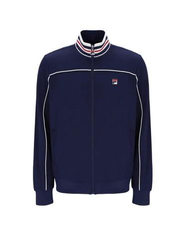 [해외직구] 26 FW 필라 페더리코 스트라이프 칼라 트랙재킷 SS26MH007 TP454569924