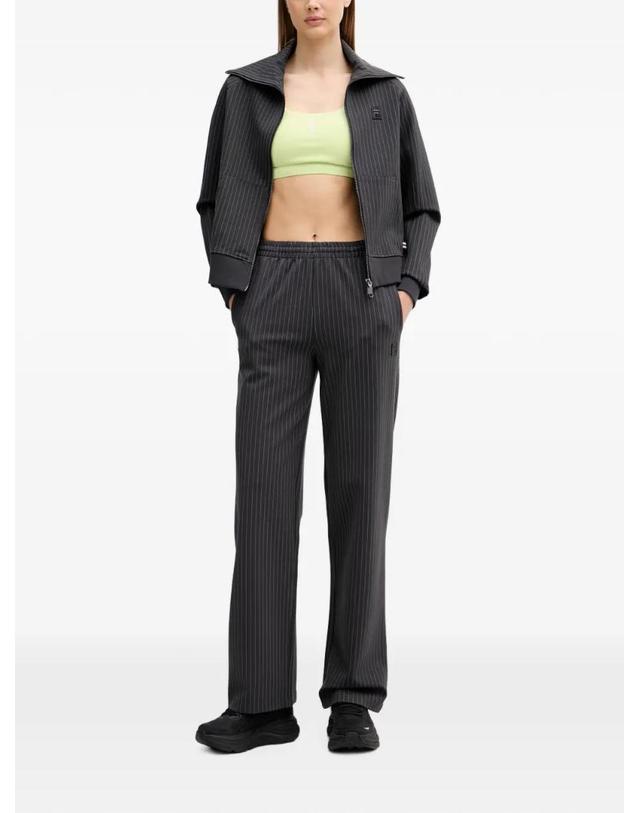 휠라 [해외직구] 26 FW 필라 Bellariva pinstripe print zip up jacket FAW1276 TP459060769 착용컷