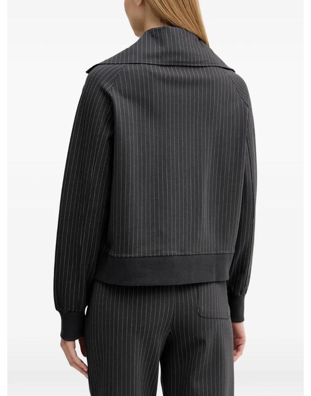 휠라 [해외직구] 26 FW 필라 Bellariva pinstripe print zip up jacket FAW1276 TP459060769 착용컷