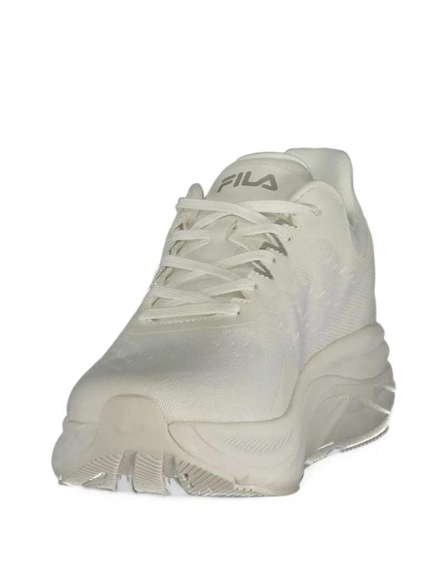 휠라 [해외직구] 26 FW 필라 logo print panelled sneakers FFM0477RETRONBI10004 TP459783157 착용컷