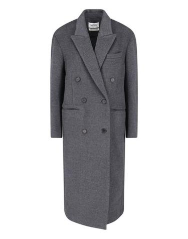로우클래식 [해외직구] 로우컷 클래식 더블 브레스트 롱 코트 LW264CT03GR GREY TP980095678