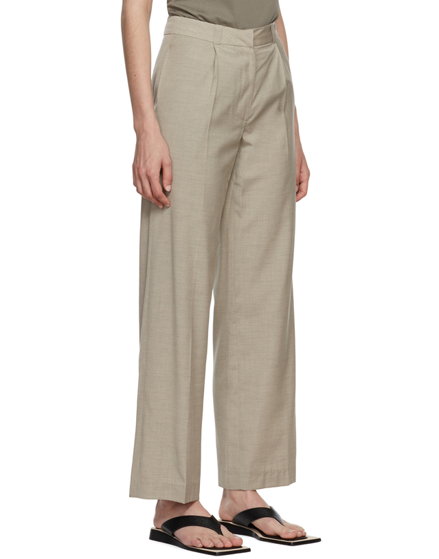 로우클래식 [해외직구] 22FW 로우 클래식 여성 캐주얼 팬츠 로우22PFTR01BEMELANGEBEIGE TP577403559 착용컷