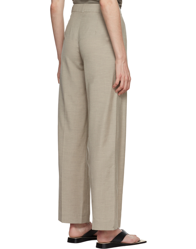 로우클래식 [해외직구] 22FW 로우 클래식 여성 캐주얼 팬츠 로우22PFTR01BEMELANGEBEIGE TP577403559 착용컷