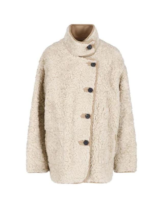 로우클래식 [해외직구] 로우컷 클래식 리버서블 버튼 코트 LW264JK07BE BEIGE TP980095448 착용컷