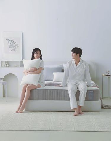 누마르 난늘 허리 편한 듀오 옵셋스프링 22cm 양모 국산 매트리스