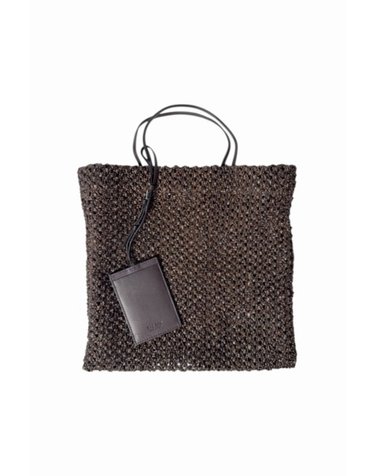 더로우 26FW 반 미니 라피아 토트백 BARN MINI W207WL6 DBAS