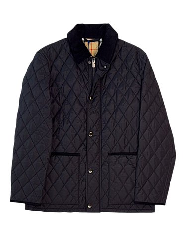 버버리 25FW HADDINGTON 나이트 로고 퀼팅 나일론 하프 자켓 8110356 A1189