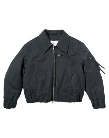 아미 25FW 시어링 칼라 패딩 봄버 자켓 UJK821 PA0035 020