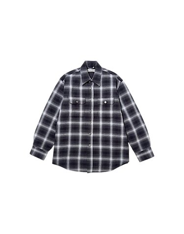 아워레가시 26SS 패디드 모스 셔츠 MOSS SHIRT  M2262MS Shadow Trial Check