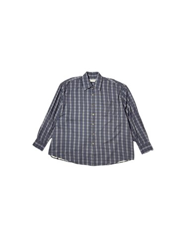아워레가시 26SS 체크 버러우드 오버 셔츠 M2262BCP CHECK PLEASE PRINT