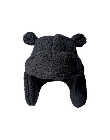 어그 키즈 어그플러프 모자 UGGfluff TRAPPER 101500 BLACK