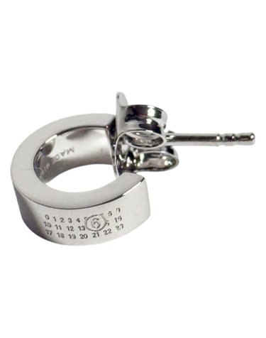 MM6 마르지엘라 26SS 넘버링 로고 4MM 귀걸이 SM7VG0057 SV0310 951