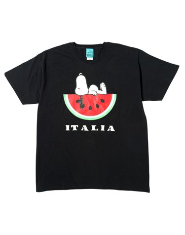 와일드동키 26SS 이탈리아 반팔티셔츠 ITALIA TS03 030 BLACK