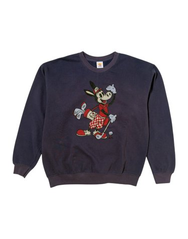 와일드동키 26FW 스팀 골프 크루넥 맨투맨 STEAM GOLF FG01 014 DEEP NAVY BLUE