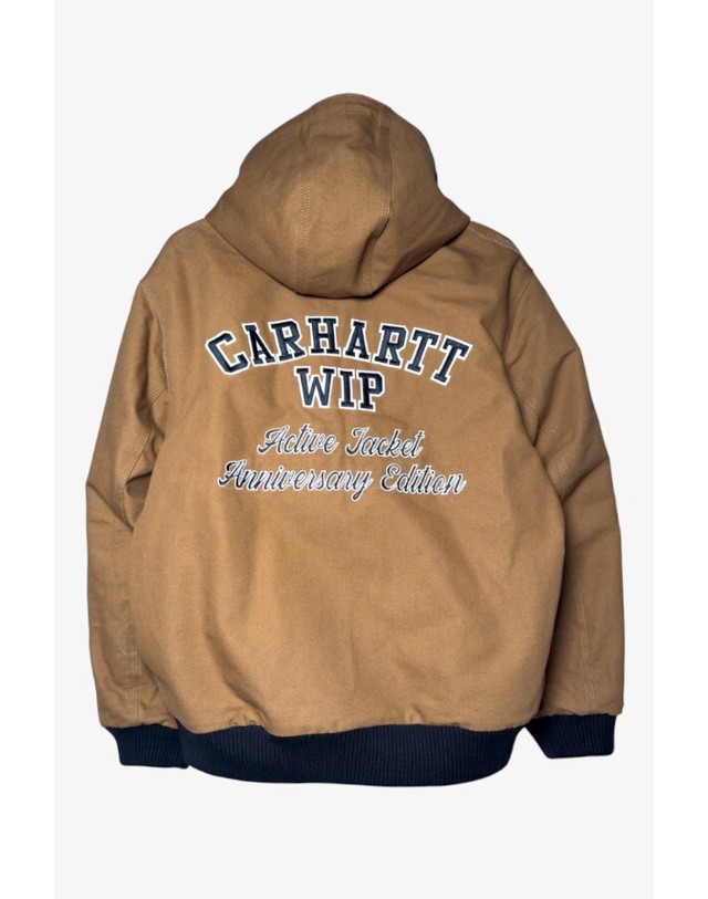칼하트 칼하트 OG 액티브 50주년 에디션 레더 자켓 I035967 3R0XX 착용컷