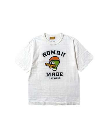 휴먼메이드 25FW 그래픽 커플 반팔티셔츠 DUCK HM30TE006 WHITE