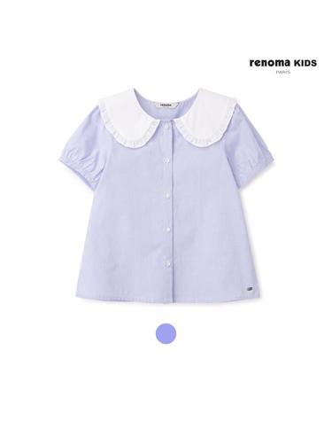 [레노마키즈] 스트라이프빅카라블라우스 (R2322B354-T)
