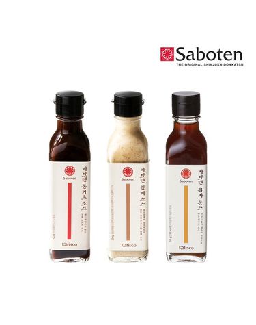 [보리보리]  소스 3종돈카츠,참깨,유자 세트