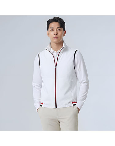 남성 에센셜 골프 바람막이 조끼 EHSVT01