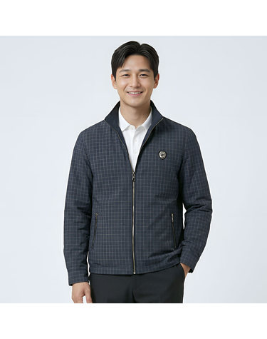 에포크 헤리티지 잔피엘 하이브리드 체크 에센셜 골프 바람막이 자켓 JK02BCNV