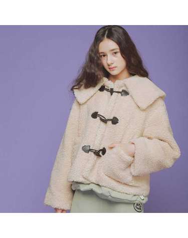 디디오 뽀글이 빅카라 아우터 GUWOU01