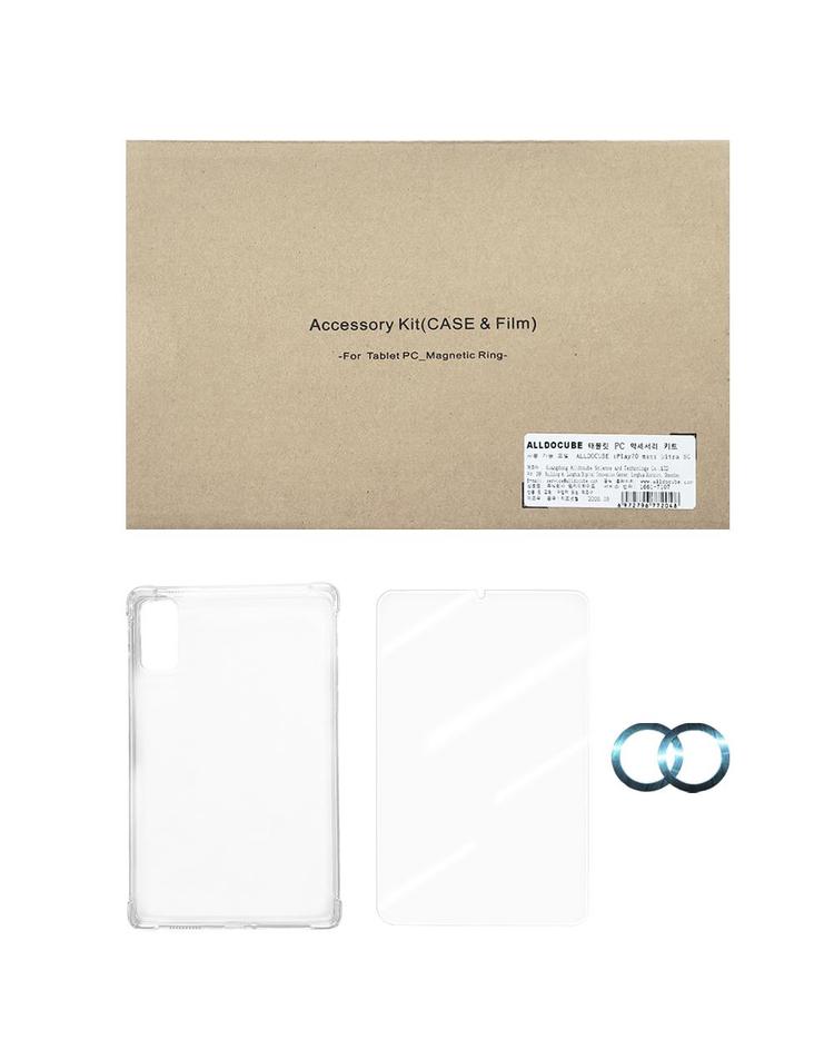 [ALLDOCUBE] 올도큐브 iPlay70 mini Ultra 5G 전용 액세서리 키트 (케이스+강화필름+마그네틱 링) T880 Accessory Kit