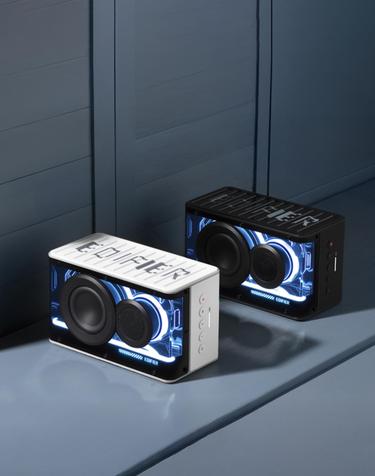 [EDIFIER] 에디파이어 QD25 블랙 데스크탑 투명 블루투스 스피커 25W