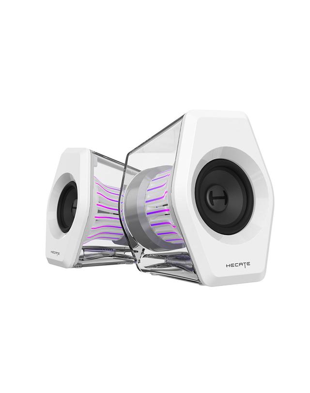 에디파이어 [EDIFIER] 에디파이어 G2000 PRO 데스크탑 게이밍 스피커 32W 착용컷