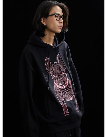 [라이프워크] UNI) LADOK 프린트 HOODIE_LW205HD990