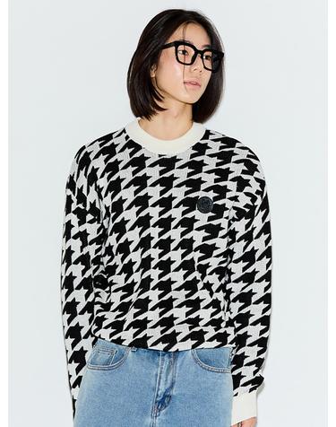[라이프워크] 하운드투스 크루넥 니트_LW224KT422