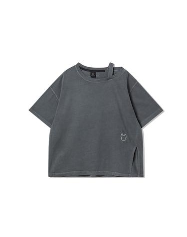 [라이프워크] 여성) 어깨 변형 반팔 티셔츠_LW252TS810