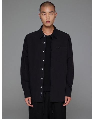 [라이프워크] 베이직 코튼 원포켓 셔츠_LW255SR305