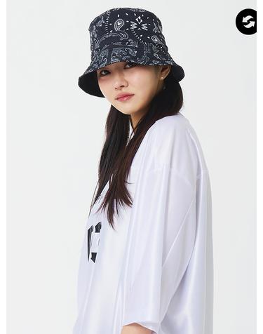 [라이프워크] 아이코닉 패턴 리버시블 버킷햇_LW255CP413