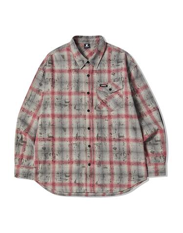 [라이프워크] 패일 빈티지 체크 셔츠_LW262SR414