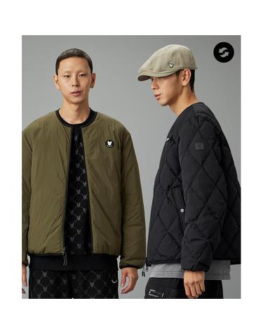 [라이프워크] 공용) 에어리 리버시블 다운 점퍼_LW244DJ200