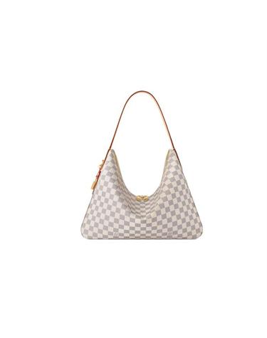 [국내백화점/당일발송] 루이비통 슬라우치 MM 다미에 패턴 화이트 N00126 / 여성 토트겸숄더백